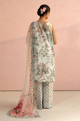Zoe-7A | 3Pc Unstitched Suit Prints Lawn Coco By Zara Shahjahan