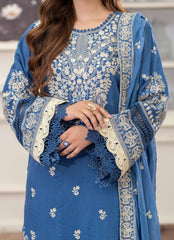 3-PC Unstitched Embroidered Rod Viscose Omid By Johra | JW-066