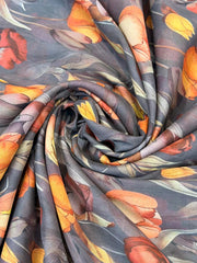 2-PC Unstitched Printed Lawn 2026  | PL-42