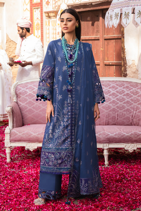 04-Shahnaaz | 3PC Unstitched Luxury Lawn Rawayat By Alizen