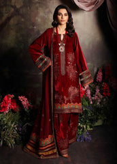 CVT3-03 - Signora Premium Collection  Embroidered Velvet Suits Unstitched 3 Piece