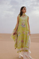 3-PC Unstitched Embroidered Luxury Lawn By Saira Rizwan | NAVA