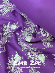 2-PC Unstitched Embroidered Lawn | Vol 2