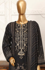 Design 09 | 3PC Stitched Embroidered Lawn By Sadabahar