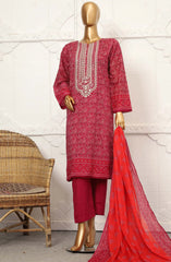 Design 11 | 3PC Stitched Embroidered Lawn By Sadabahar