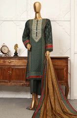 Design 12 | 3PC Stitched Embroidered Lawn By Sadabahar