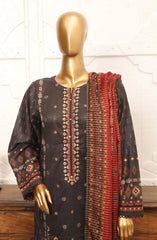 Design 13 | 3PC Stitched Embroidered Lawn By Sadabahar