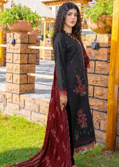 D-05 | 3Pc Unstitched Embroidered Wool Suit Winter Collection Destiny By Riaz Arts