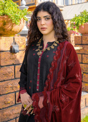 D-05 | 3Pc Unstitched Embroidered Wool Suit Winter Collection Destiny By Riaz Arts