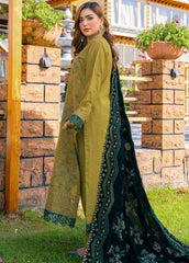 D-06 | 3Pc Unstitched Embroidered Wool Suit Winter Collection Destiny By Riaz Arts