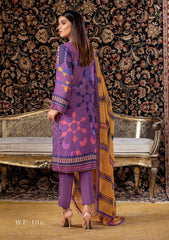 WP 186 Unstitched Resham Karandi Embroidered - 3PC - Minal By Wania