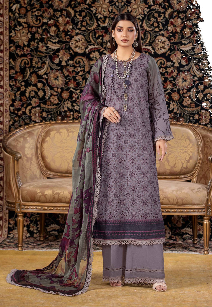 WP 183 Unstitched Resham Karandi Embroidered - 3PC - Minal By Wania