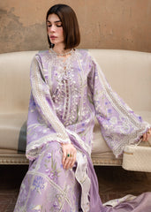 3-PC Unstitched Embroidered Lawn Flow By Crimson | D2B