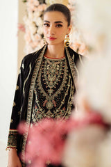 Gale | 3 Pc Unstitched Suit Embroidered Raw Silk Luxe By Alizeh