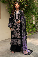 3-PC Unstitched Embroidered Lawn Ghazal By Ramsha | G-704