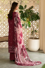 3-PC Unstitched Embroidered Lawn Ghazal By Ramsha | G-701