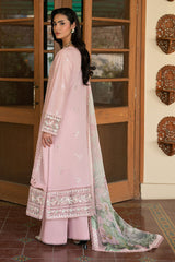3-PC Unstitched Embroidered Lawn Ghazal By Ramsha | G-705