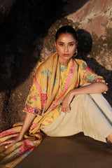 H241-07B - 3Pc - Unstitched Fabric Mahay Lawn By Sana Safinaz