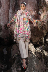 H241-19B- 3Pc - Unstitched Fabric Mahay Lawn By Sana Safinaz