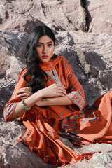 H241-20A- 3Pc - Unstitched Fabric Mahay Lawn By Sana Safinaz