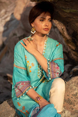 H241-22B- 3Pc - Unstitched Fabric Mahay Lawn By Sana Safinaz