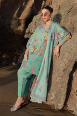 H241-26B- 3Pc - Unstitched Fabric Mahay Lawn By Sana Safinaz