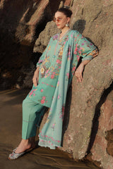 H241-26B- 3Pc - Unstitched Fabric Mahay Lawn By Sana Safinaz