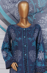 3-PC Stitched Printed Lawn By HZTextile | PWW-106