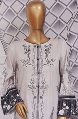 3-PC Stitched Printed Lawn By HZTextile | PWW-108