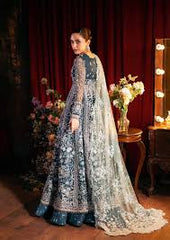 Formal Handwork Unstitched - 3 Piece Organza - Poly Net MELODIE  By ELAF SERENADE