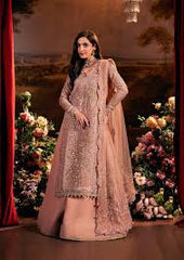 Formal Handwork Unstitched - 3 Piece Organza - Poly Net VALENTINA By ELAF SERENADE