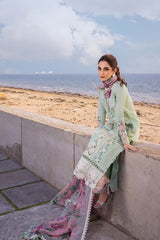 KESHI - SRLL24-02 | 3PC Unstitched Luxury Lawn By Saira Rizwan