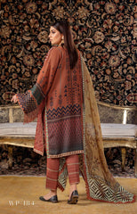 WP 184 Unstitched Resham Karandi Embroidered - 3PC - Minal By Wania