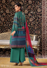 WP 182 Unstitched Resham Karandi Embroidered - 3PC - Minal By Wania