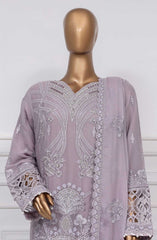 KR-02 B - Lavender | 3Pc Stitched Suit Embroidered Chiffon Festive Collection Afsanay by Sadabahar