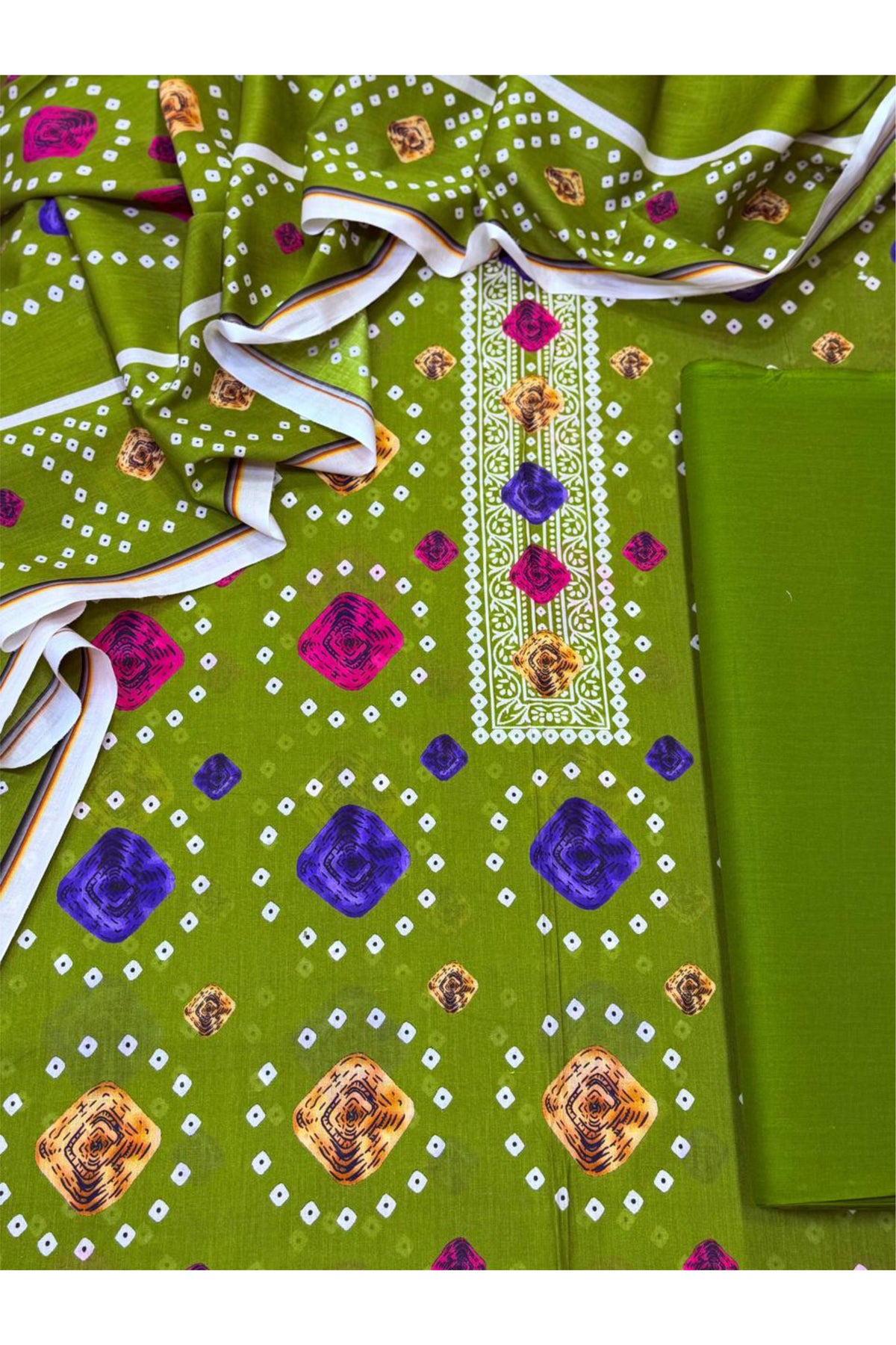 3-PC Unstitched Printed Lawn Collection