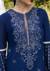 Cyan | 3PC Unstitched Suit SS Lawn By Hussain Rehar