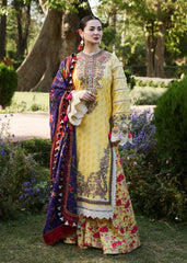 Opal | 3PC Unstitched Suit SS Lawn By Hussain Rehar