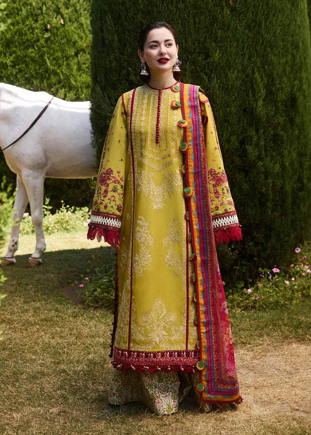 Zest | 3PC Unstitched Suit SS Lawn By Hussain Rehar