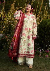 Gleam | 3PC Unstitched Suit SS Lawn By Hussain Rehar