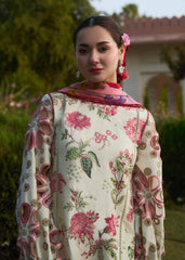 Gleam | 3PC Unstitched Suit SS Lawn By Hussain Rehar