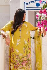 M241-06B - 3Pc - Unstitched Fabric Muzlin Lawn By Sana Safinaz