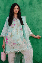 M241-11B- 3Pc - Unstitched Fabric Muzlin Lawn By Sana Safinaz