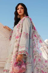 M241-19B- 3Pc - Unstitched Fabric Muzlin Lawn By Sana Safinaz