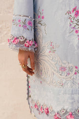 M241-19B- 3Pc - Unstitched Fabric Muzlin Lawn By Sana Safinaz