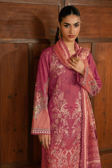 3-PC Unstitched Embroidered Lawn Mashaal By Ramsha | L-1611