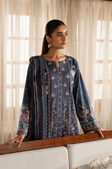 3-PC Unstitched Embroidered Lawn Mashaal By Ramsha | L-1606