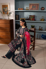 3-PC Unstitched Embroidered Lawn Mashaal By Ramsha | L-1603