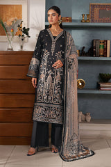 3-PC Unstitched Embroidered Lawn Mashaal By Ramsha | L-1608