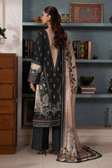 3-PC Unstitched Embroidered Lawn Mashaal By Ramsha | L-1608